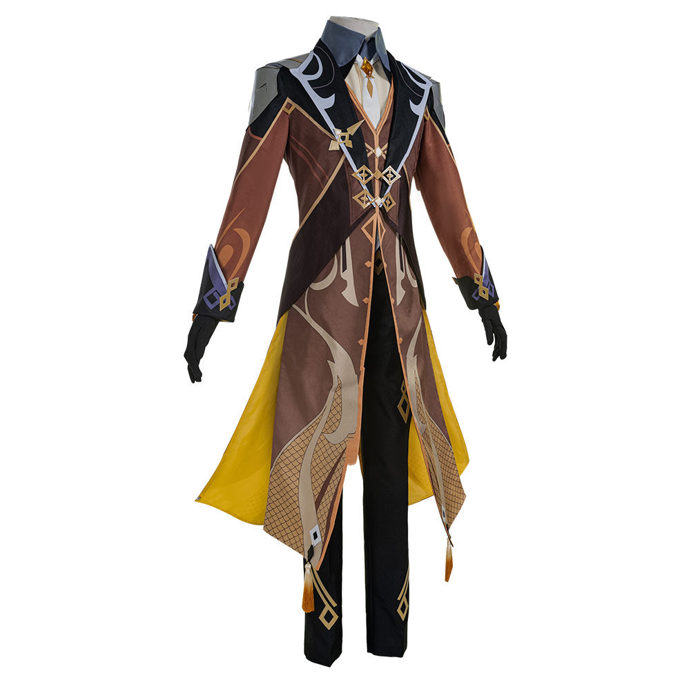 Zhongli Cosplay Costume Outfits