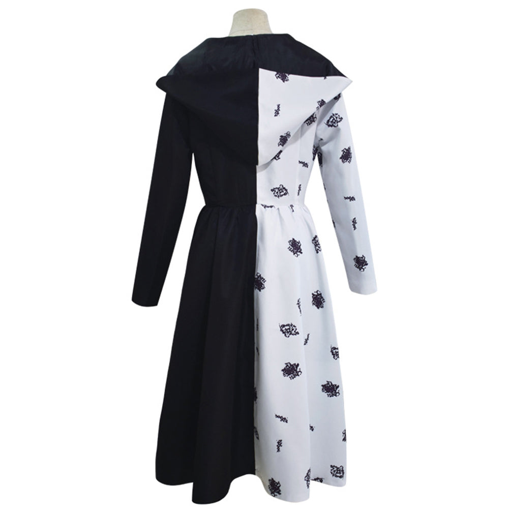 Cruella Cosplay Costume Dress