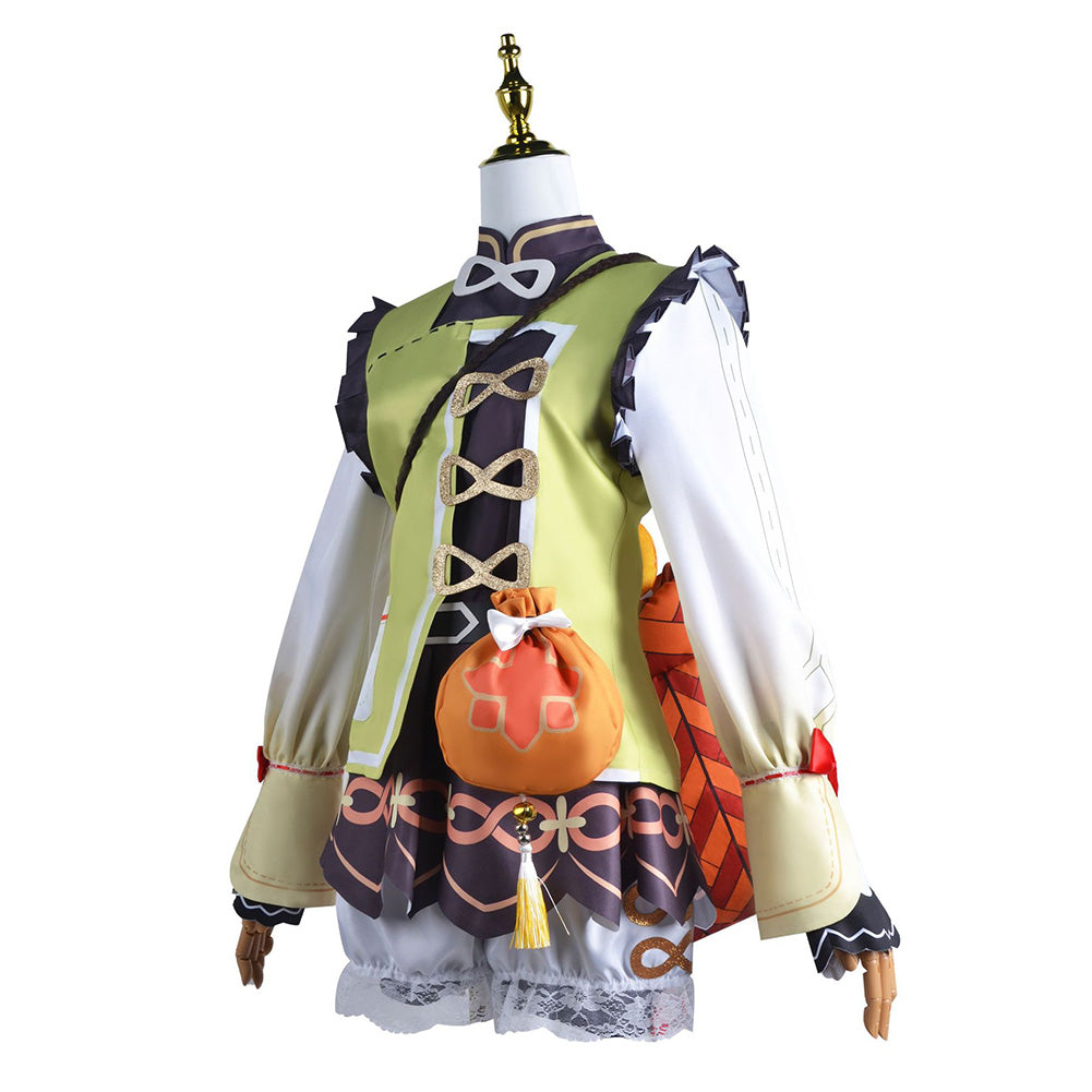 Genshin Impact Yaoyao Dress Cosplay Costume