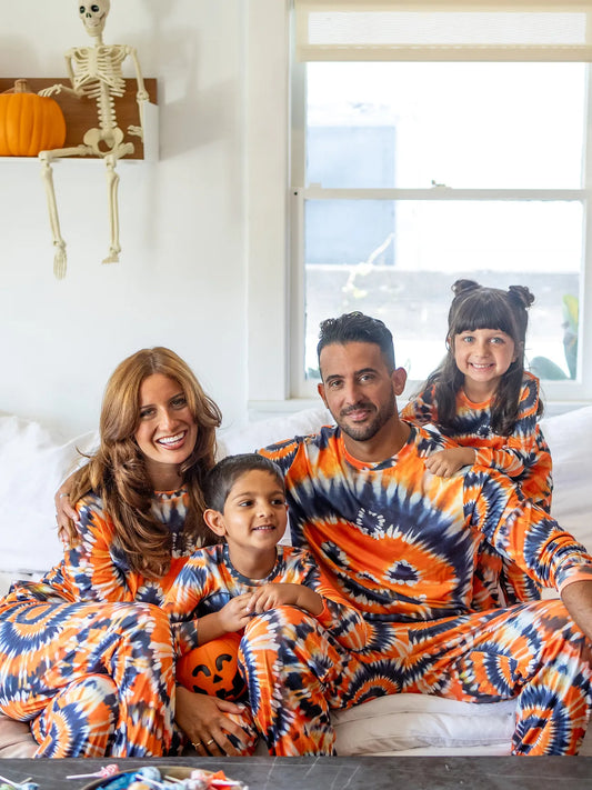 Halloween Printed Family Matching Pajama Set Women S