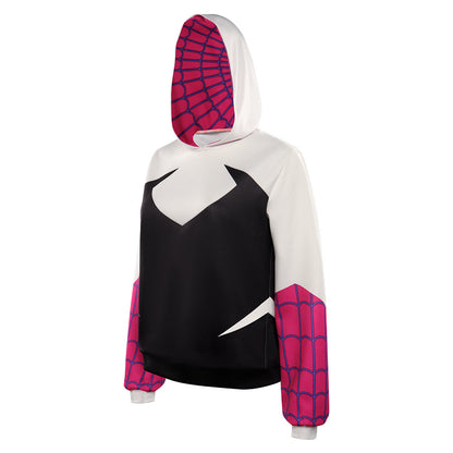 The Spider Verse Gwen Stacy Costume Hoodie