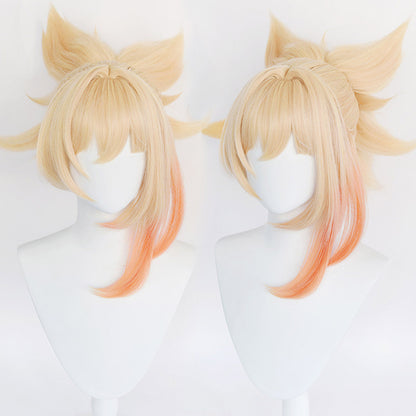 Genshin Impact Yoimiya Cosplay Wig