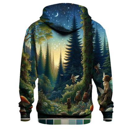 Whimsical Woodland Folklore Hoodie