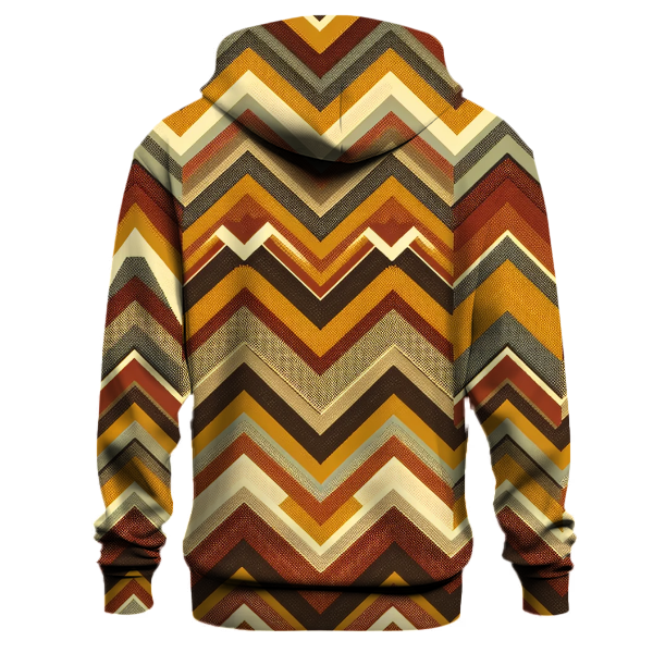 Rustic Chevron Comfort Hoodie