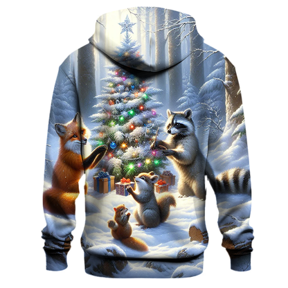 Winter Animal Friends Hoodie