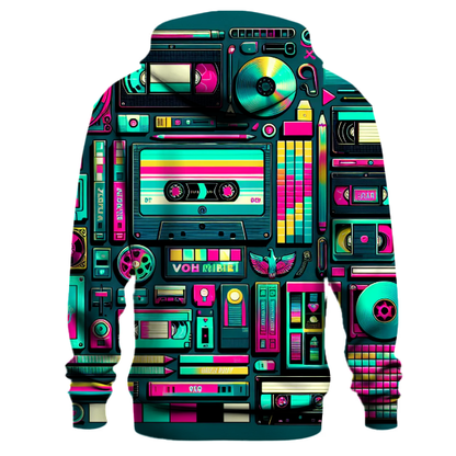 VHS Video Vibes Hoodie