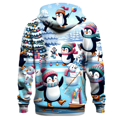 Winter Wonderland Penguins Hoodie