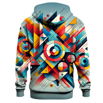 Abstract Geometric Bliss Hoodie