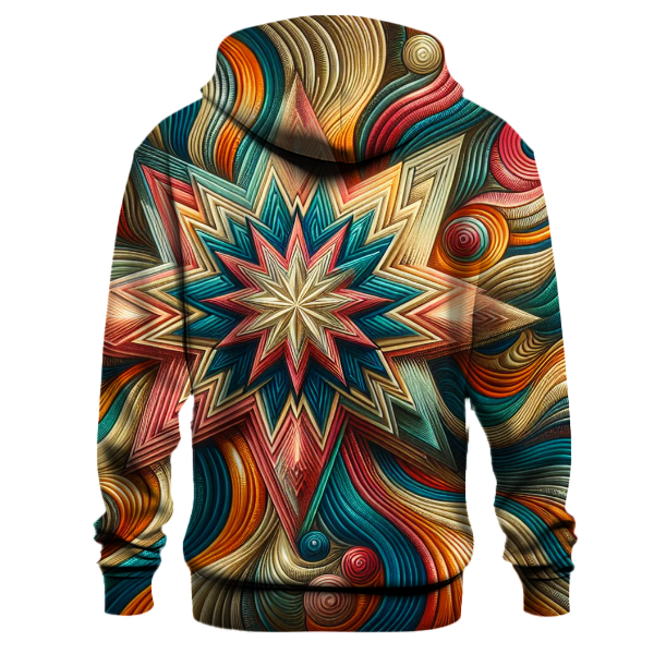 Retro Starburst Dreams Hoodie