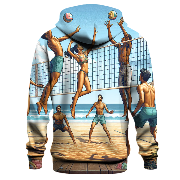 Volleyball - Coastal Play Hoodie