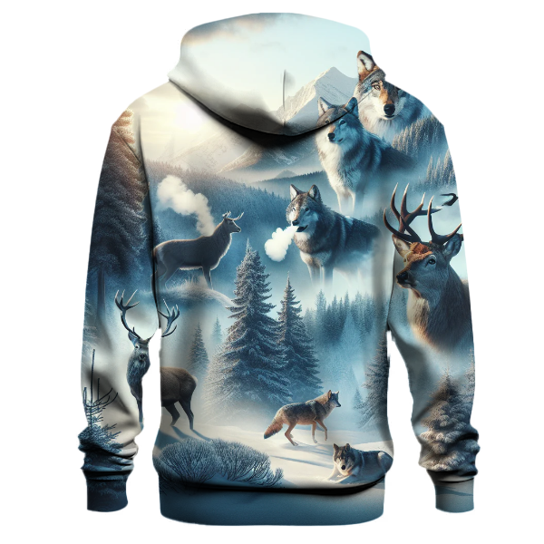 Winter Wildlife Adventure Hoodie