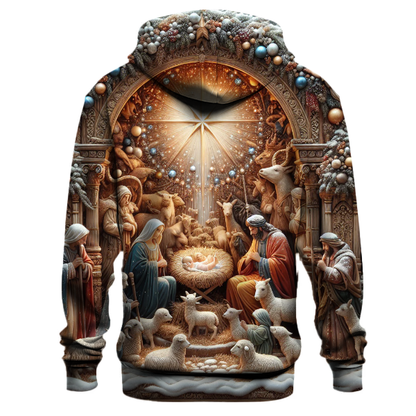 Holiday Nativity Scene Hoodie