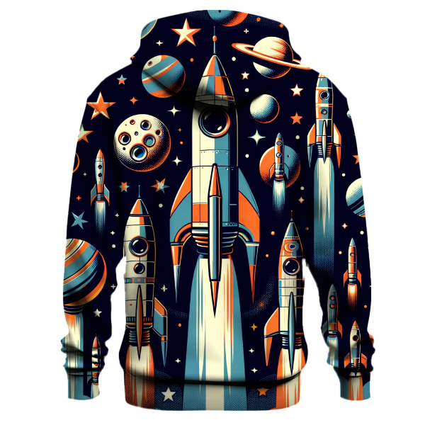 Retro Space Adventure Hoodie