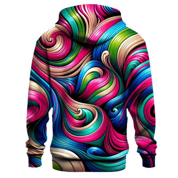 Electric Groove Patterns Hoodie