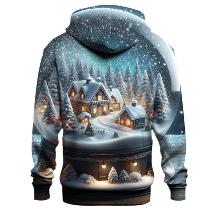 Snow Globe Fantasy World Hoodie