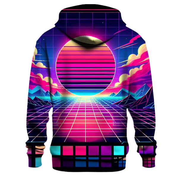 Synthwave Sunset Vibes Hoodie