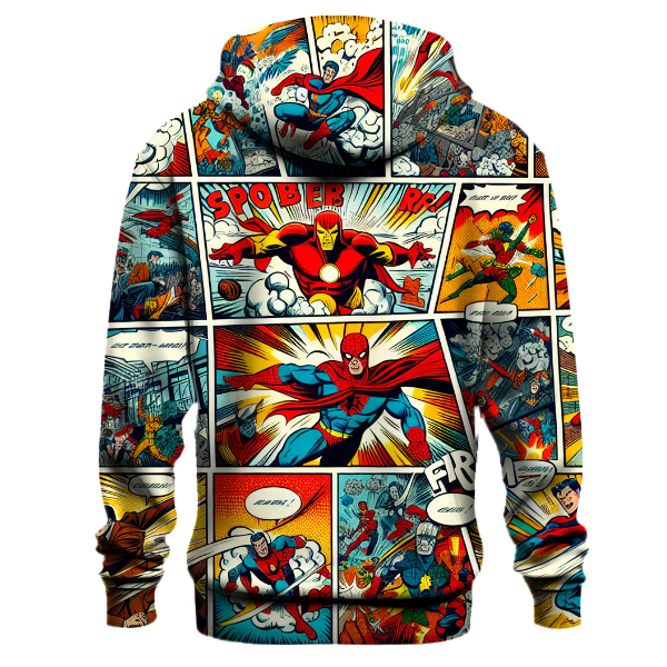 Vintage Comic Extravaganza Hoodie