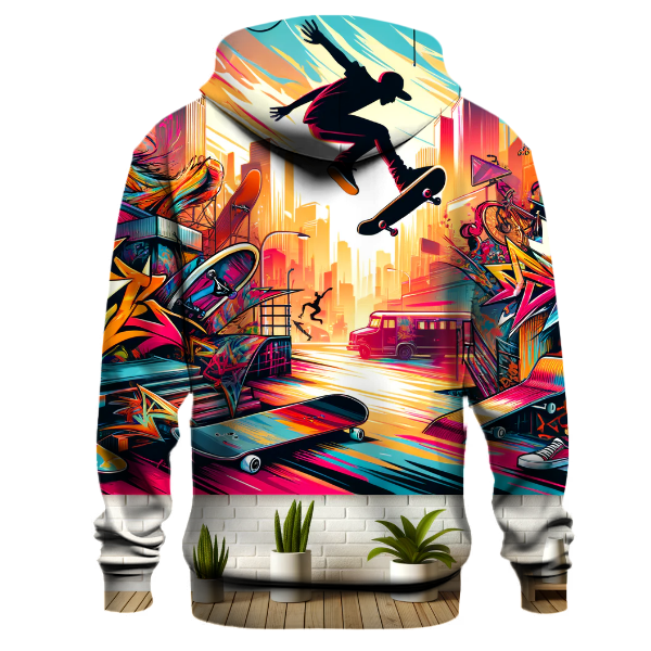 Retro Skate Culture Hoodie