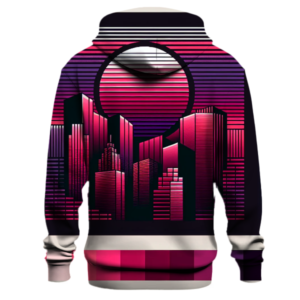 Urban Sunset Fusion Hoodie Hoodie Designs