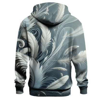 Ethereal Feather Whispers Hoodie