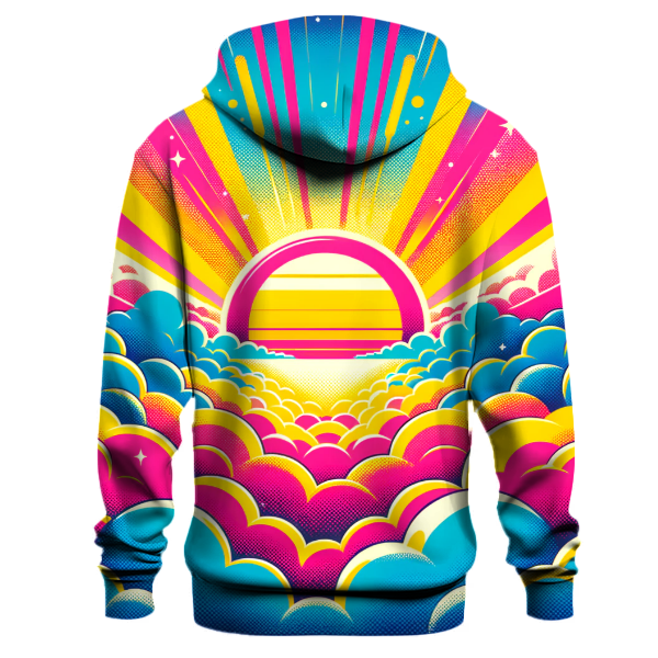 Retro Pop Gradient Hoodie