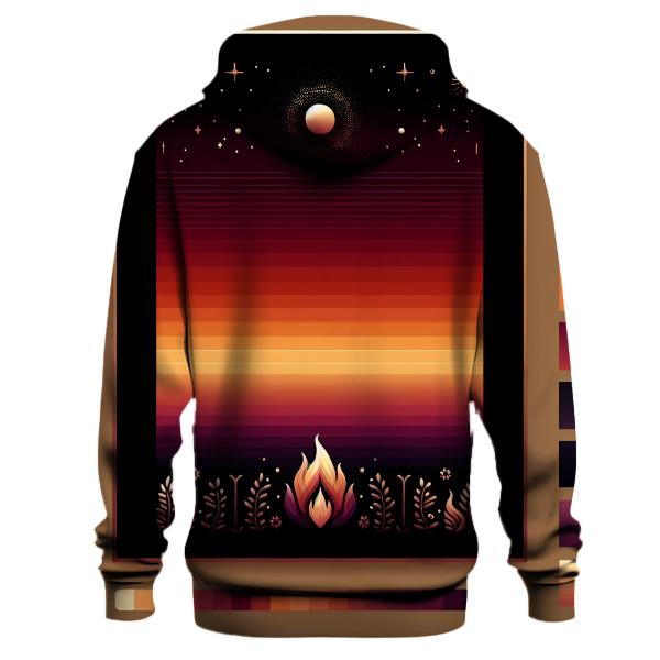 Twilight Ember Hues Hoodie