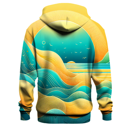 Tropical Wave Gradient Hoodie