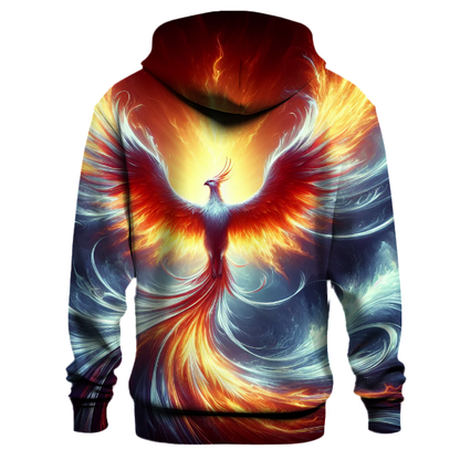 Mythical Phoenix Rising Hoodie