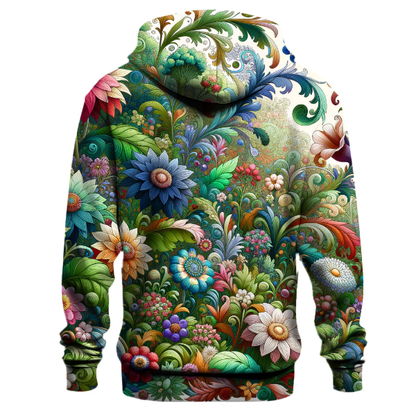 Enchanted Garden Tapestry Hoodie