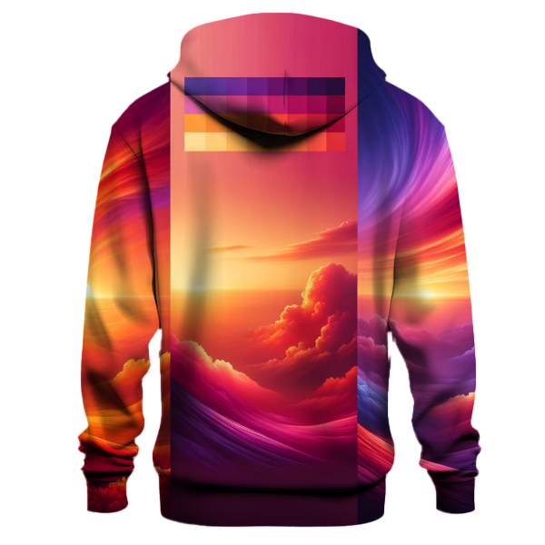 Vibrant Sunset Gradient Hoodie