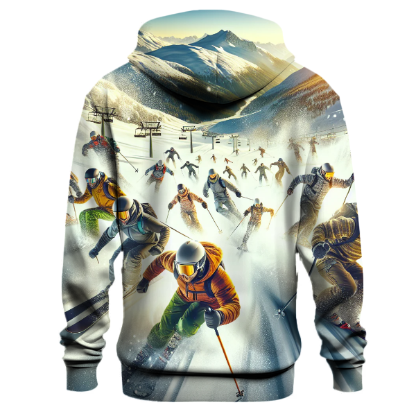 Snowsport Adventure Hoodie Hoodie Designs