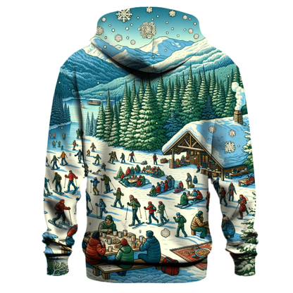 Adventurous Christmas Outdoor Expedition Hoodie