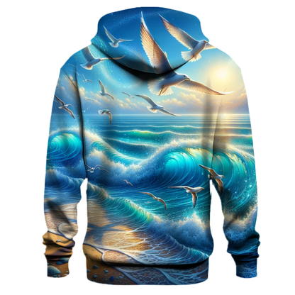 Oceanic Wave Symphony Hoodie