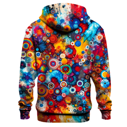 Bold Abstract Expression Hoodie