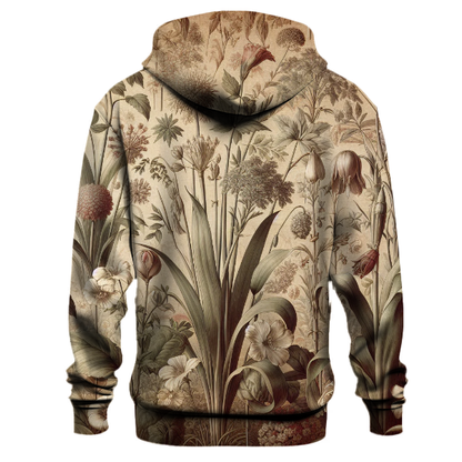 Vintage Botanical Reverie Hoodie