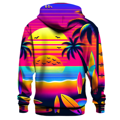 Classic Neon Beach Hoodie