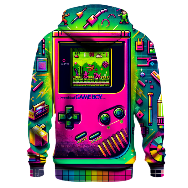 Retro Game Boy Adventure Hoodie