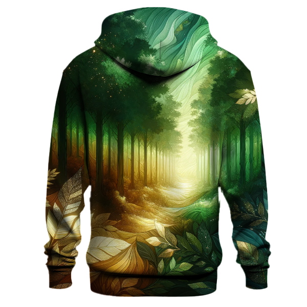 Emerald Forest Gradient Hoodie