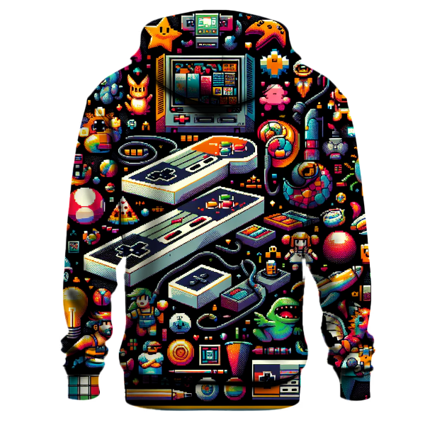 Retro Gaming Paradise Hoodie