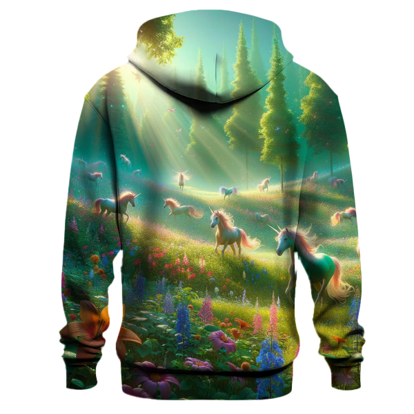 Enchanting Unicorn Meadow Hoodie