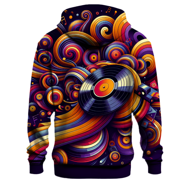 Vinyl Record Vibes Hoodie