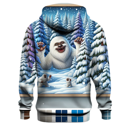 Yuletide Yeti Hide and Seek Hoodie