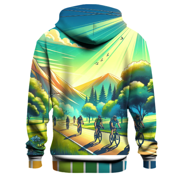 Biking Trails Hoodie Hoodie Designs