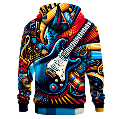 Electric Guitar Groove Hoodie