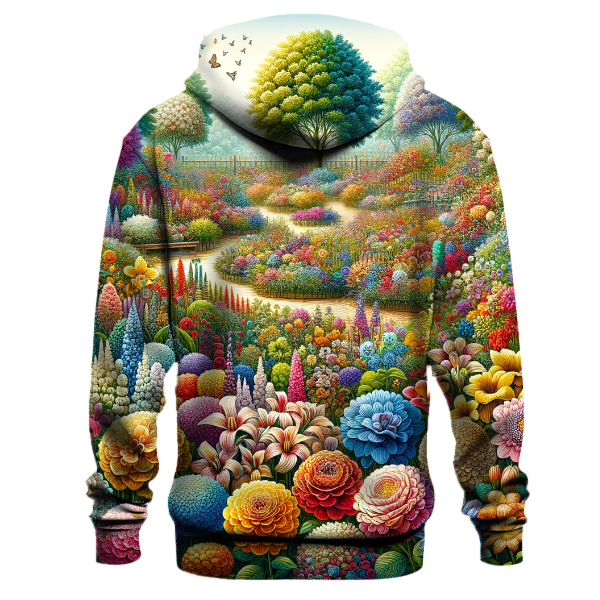 Vivid Botanical Enchantment Hoodie