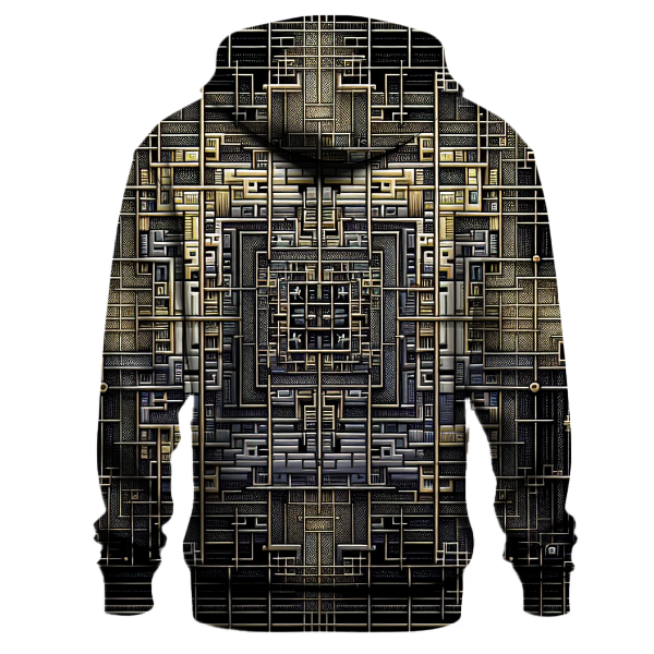 Gridline Glamour Hoodie