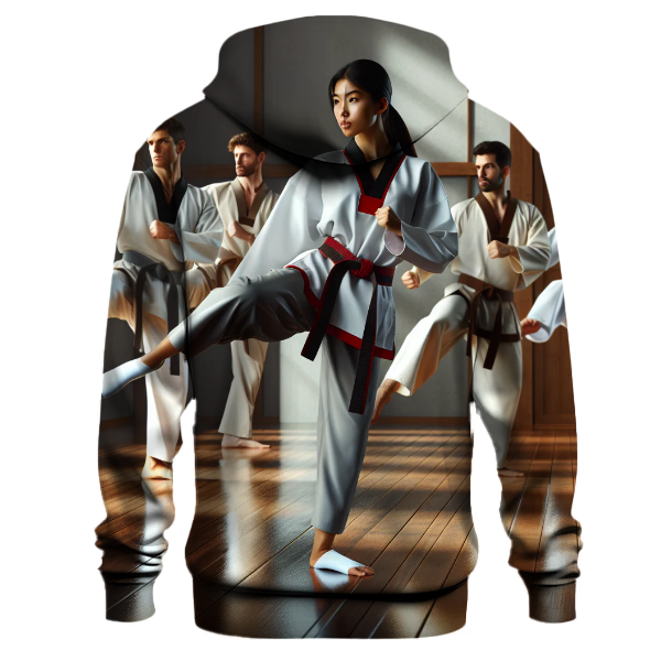 Taekwondo Focus Hoodie Custom Hoodies