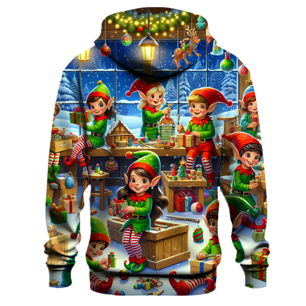 Elf Workshop Shenanigans Hoodie