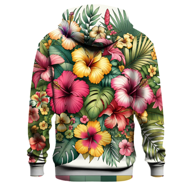 Tropical Floral Paradise Hoodie