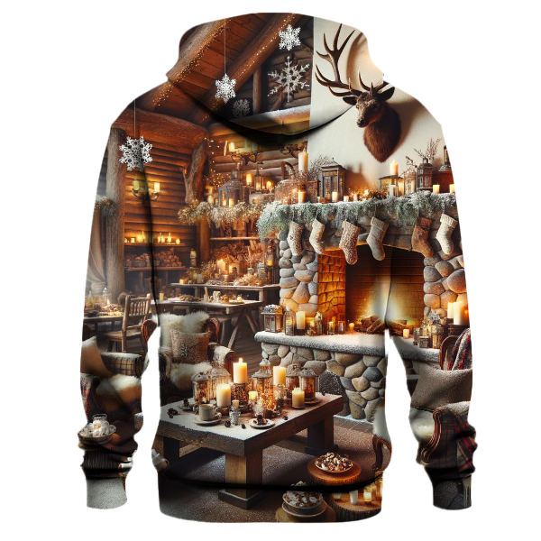 Snowy Mountain Lodge Hoodie